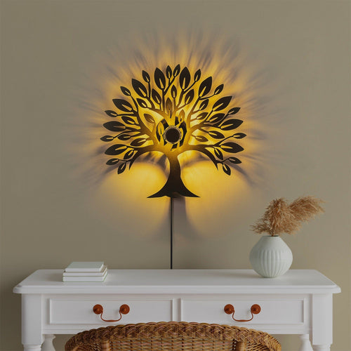 Asir Lampada da parete Heart Tree V2 Nero