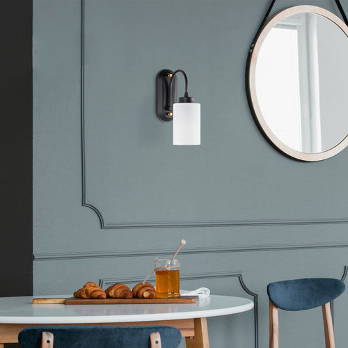 Asir Lampada da parete Hemikilo 13161 Bianco