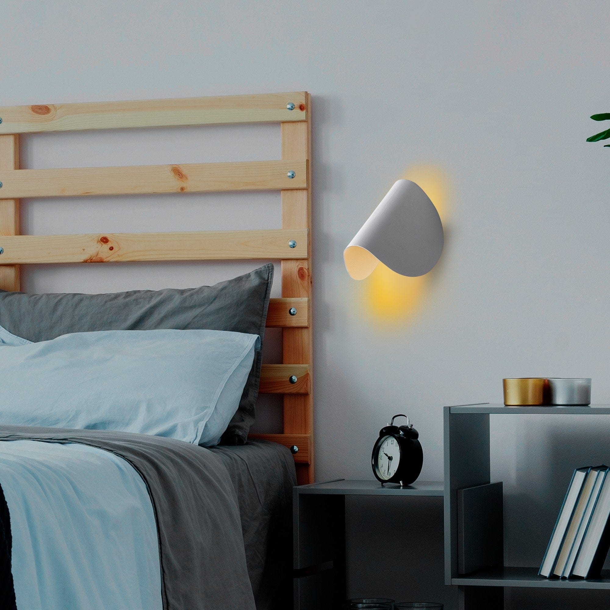 Asir Lampada da parete Heybe 13625 Grigio