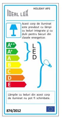 Lampada da parete Holiday AP2 (4)