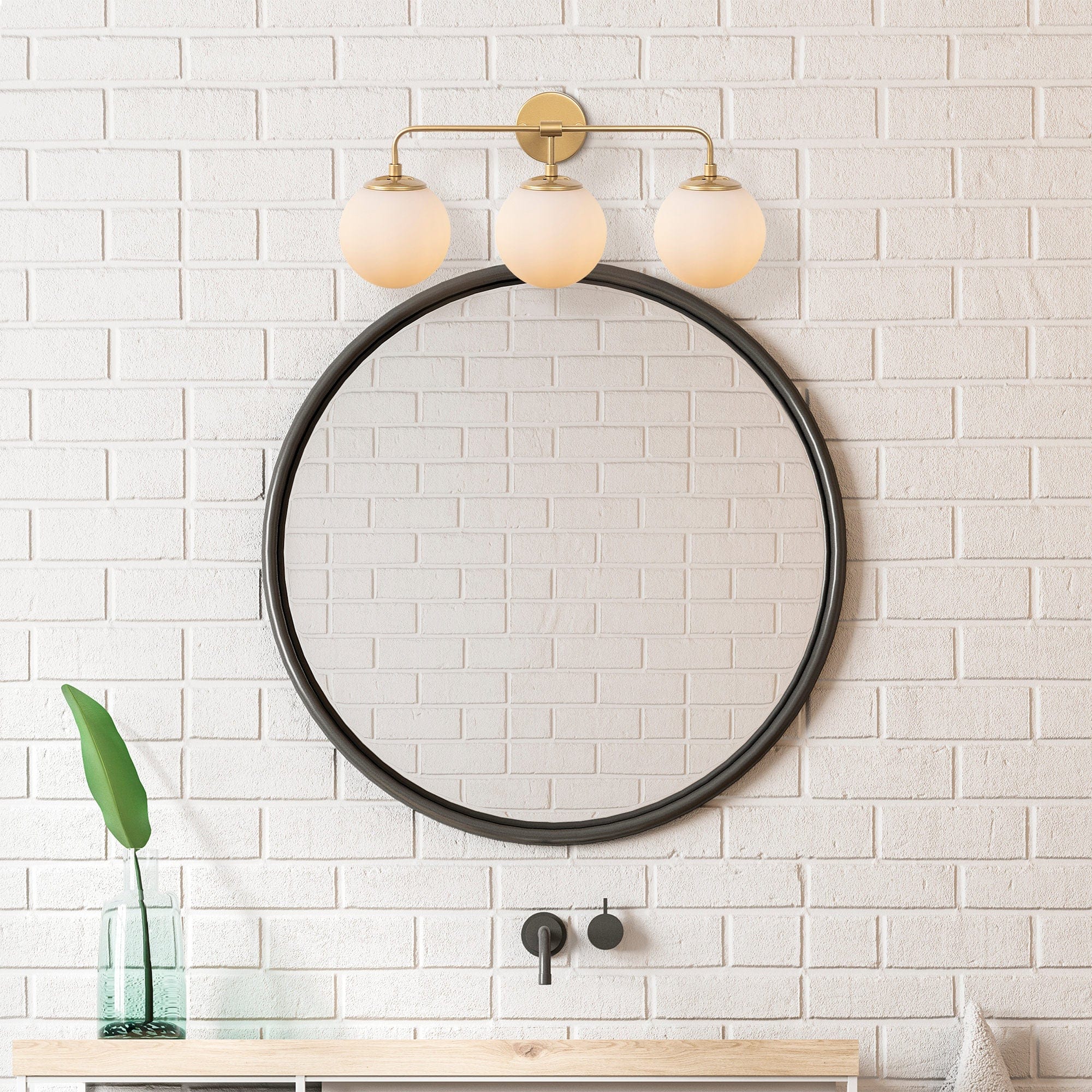 Asir Lampada da parete Horn 12205 Oro