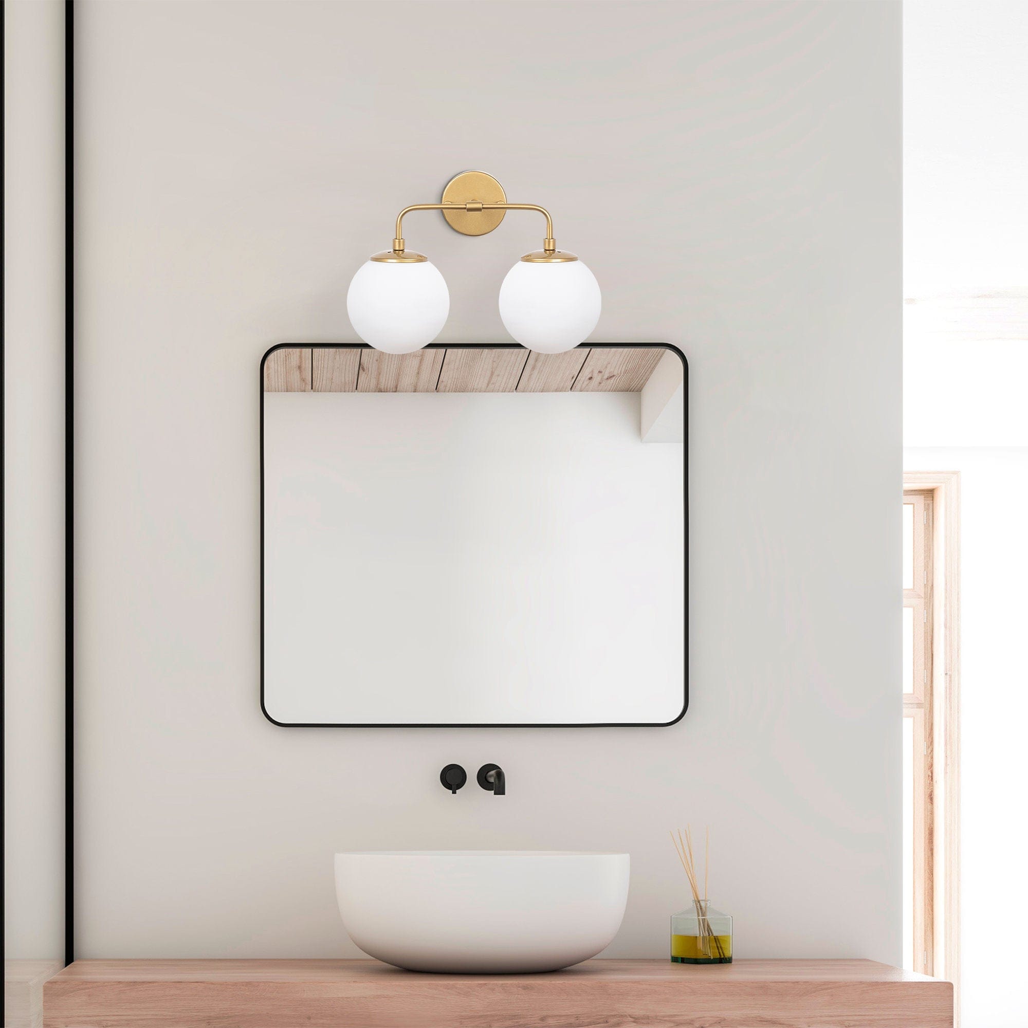 Asir Lampada da parete Horn 12210 Oro