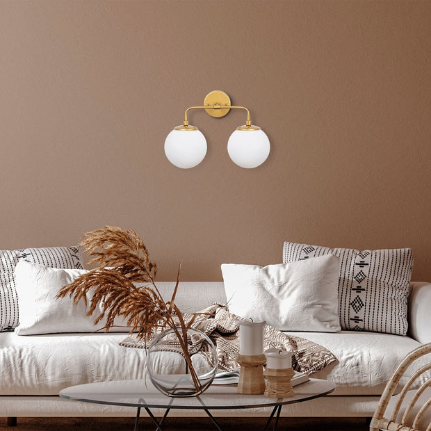 Asir Lampada da parete Horn 12210 Oro