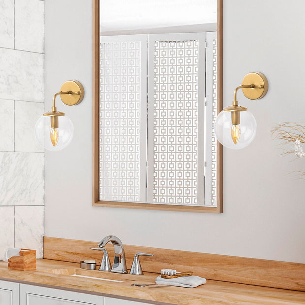 Asir Lampada da parete Horn 12216 Oro