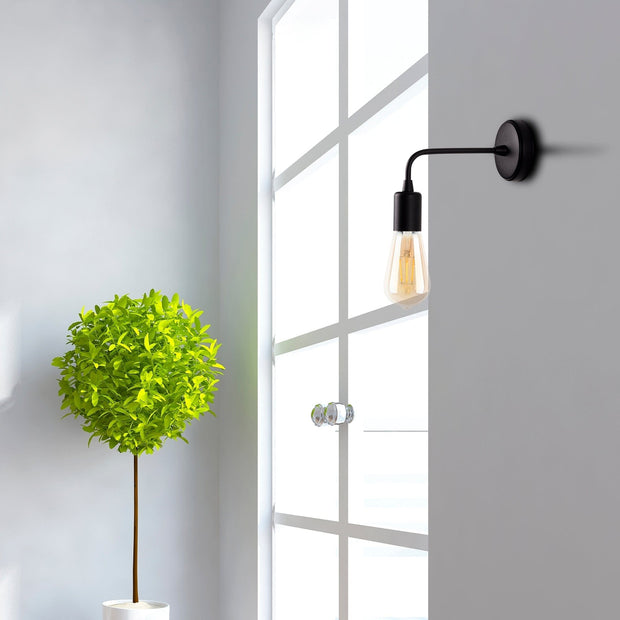 Oyo Lampada da parete Ida Nero