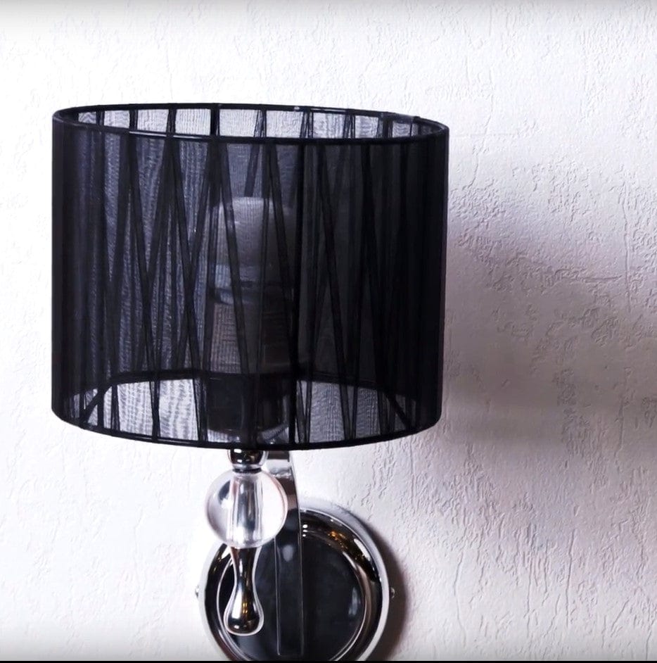 Azzarddo Lampada da parete Impress AZ0501 Nero