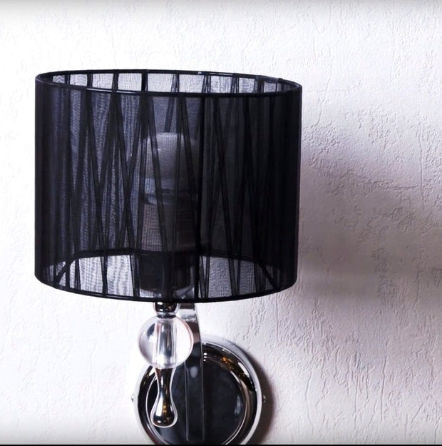 Azzarddo Lampada da parete Impress AZ0501 Nero