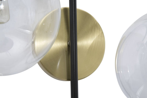 Mauro Ferretti Lampada da parete Iron Nero