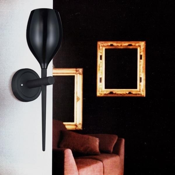 Azzarddo Lampada da parete Izza AZ0098 Nero