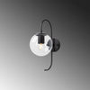 Asir Lampada da parete Jewel 10550 Nero