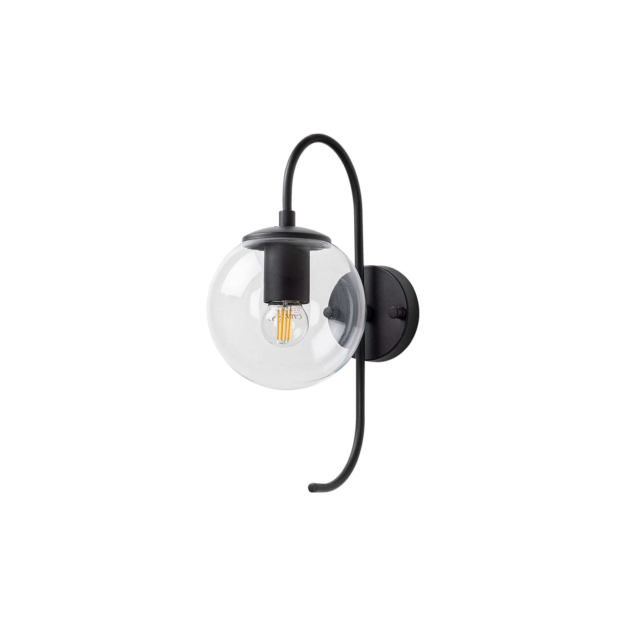 Asir Lampada da parete Jewel 10550 Nero