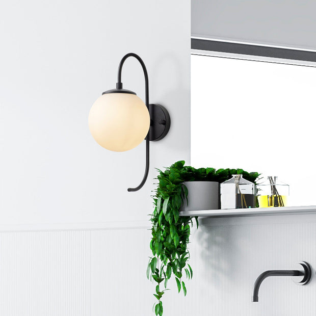 Asir Lampada da parete Jewel 10555 Nero