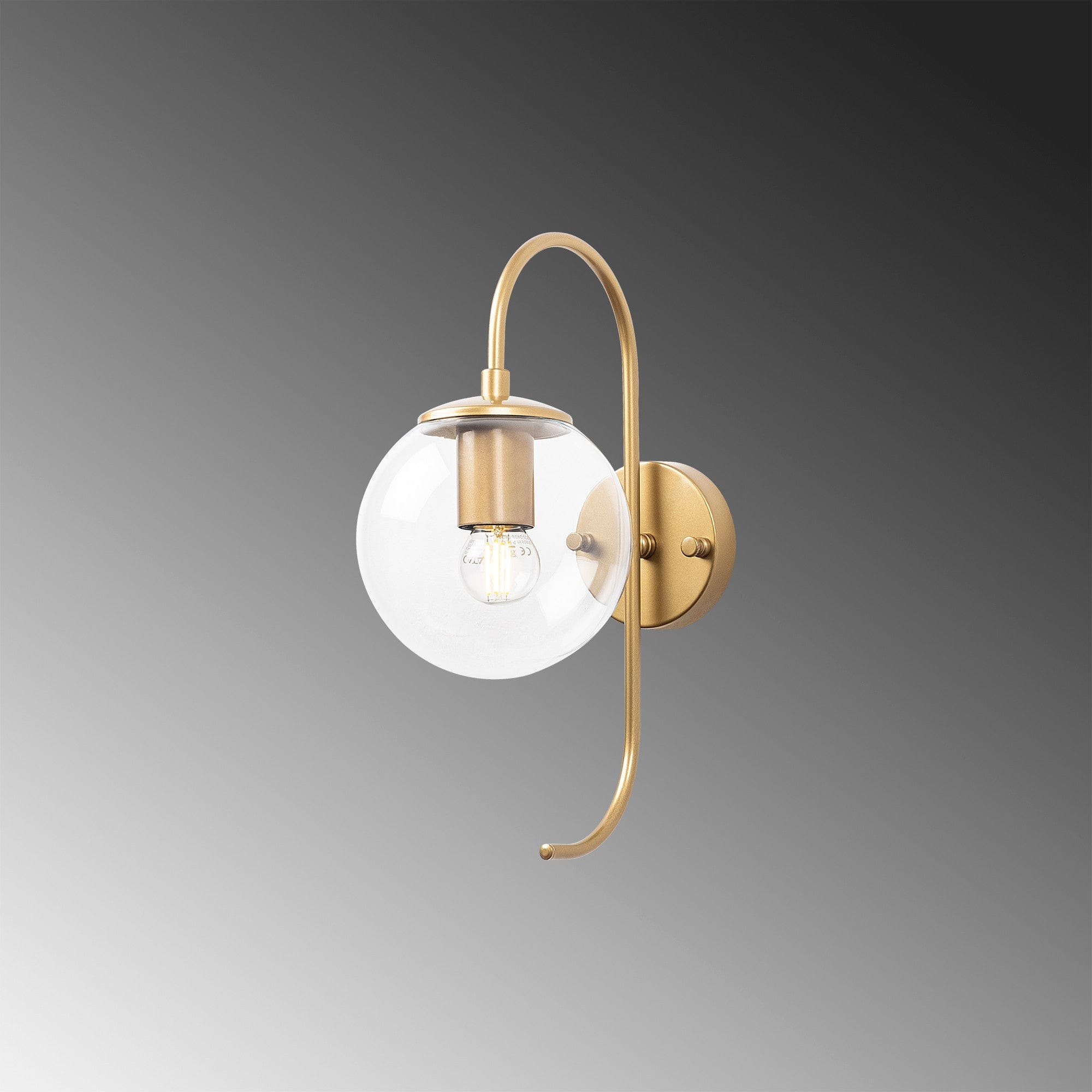 Asir Lampada da parete Jewel 10560 Oro