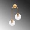 Asir Lampada da parete Jewel 10580 Oro