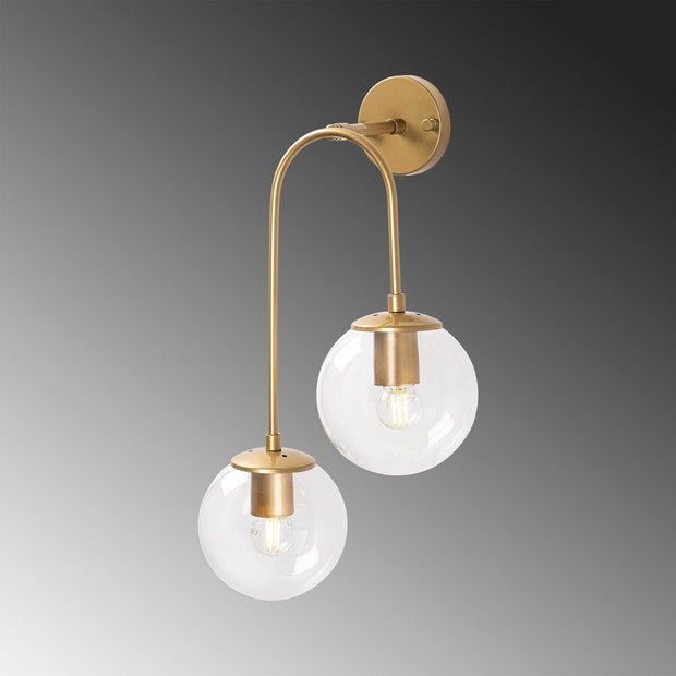Asir Lampada da parete Jewel 10580 Oro