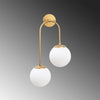 Asir Lampada da parete Jewel 10585 Oro