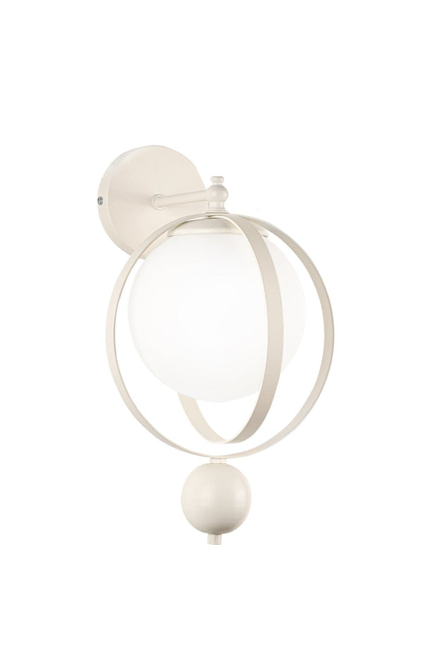 Oyo Lampada da parete Jupiter Bianco