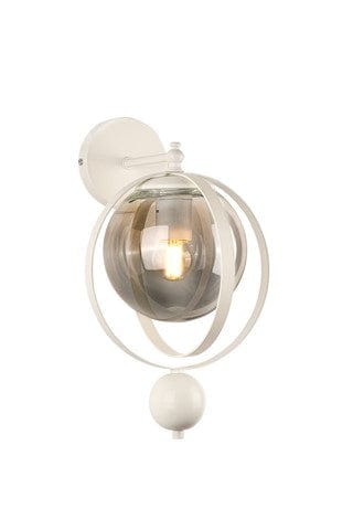 Oyo Lampada da parete Jupiter Bianco