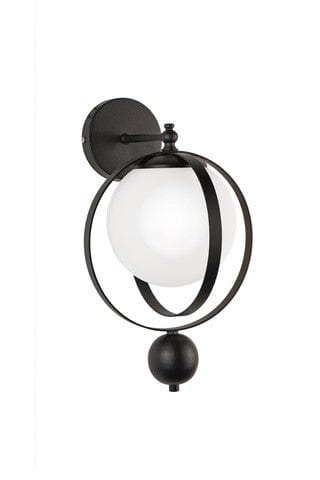 Oyo Lampada da parete Jupiter Nero