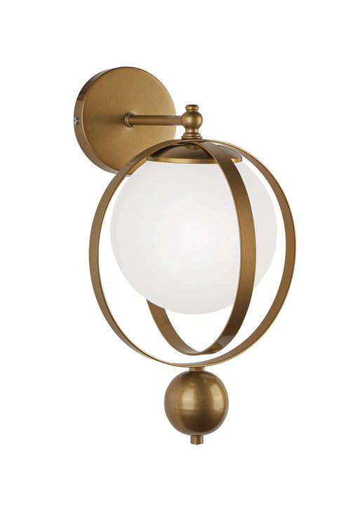 Oyo Lampada da parete Jupiter Ottone