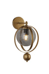 Oyo Lampada da parete Jupiter Ottone