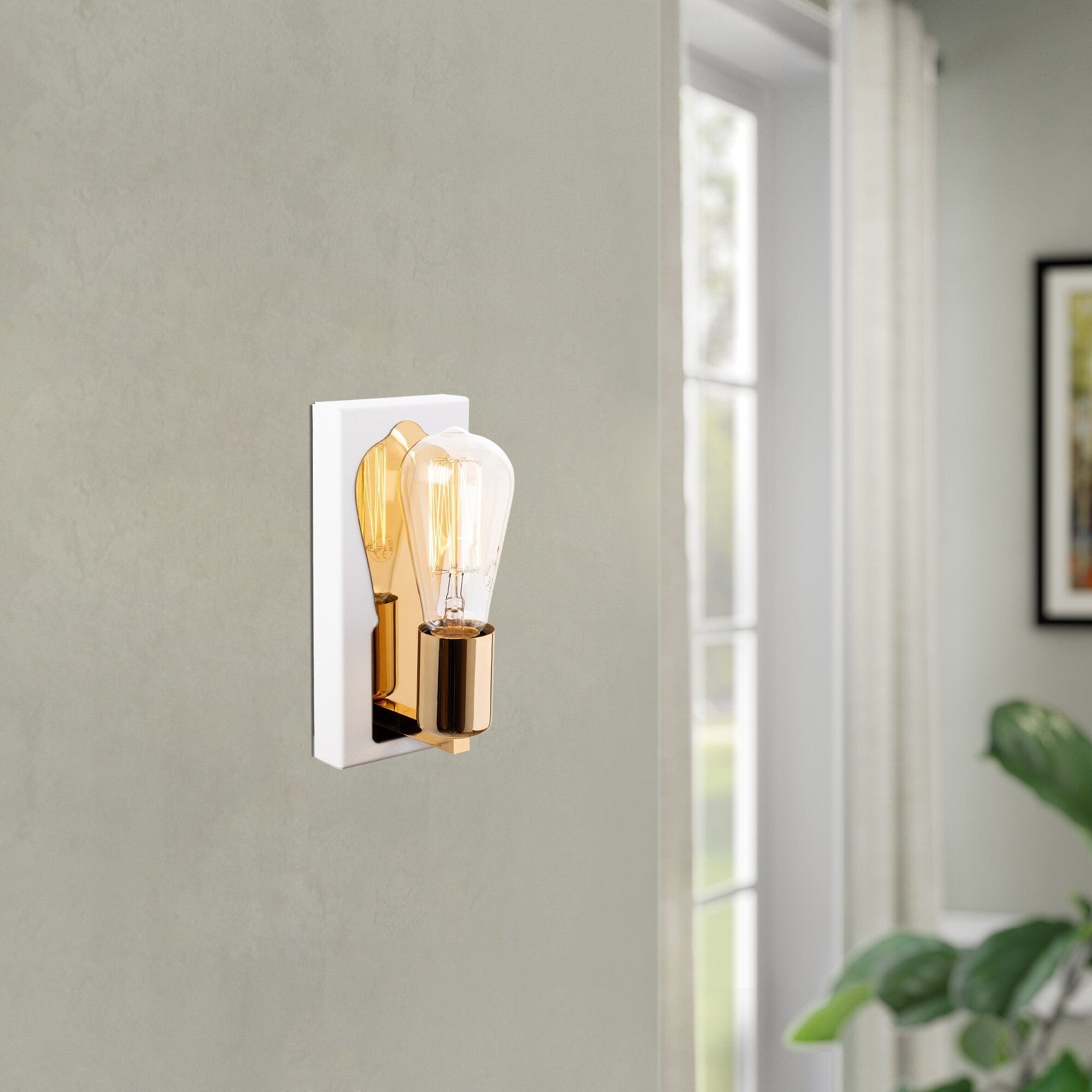 Asir Lampada da parete Karain N-1355 Bianco