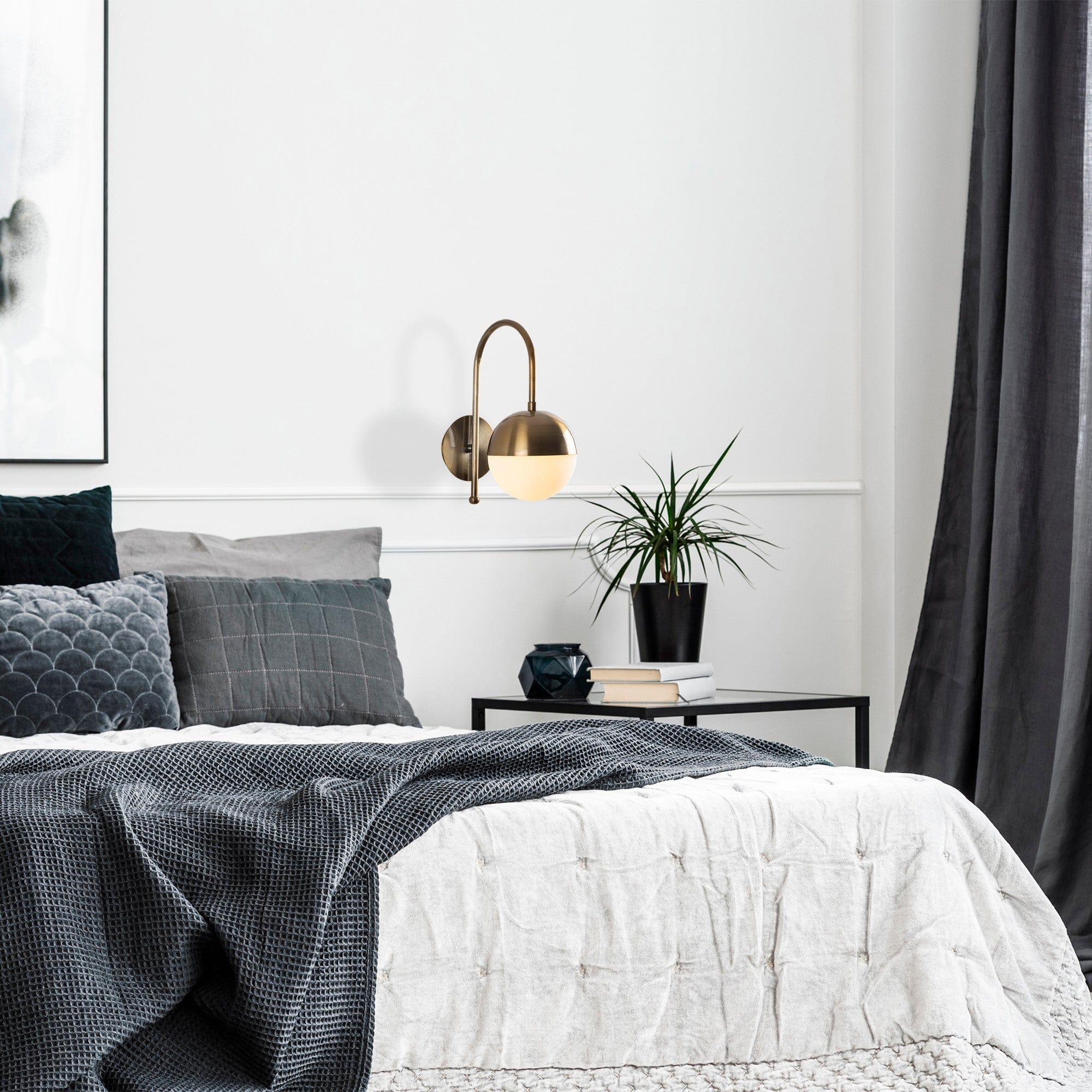 Asir Lampada da parete Karsor 3300 Ottone