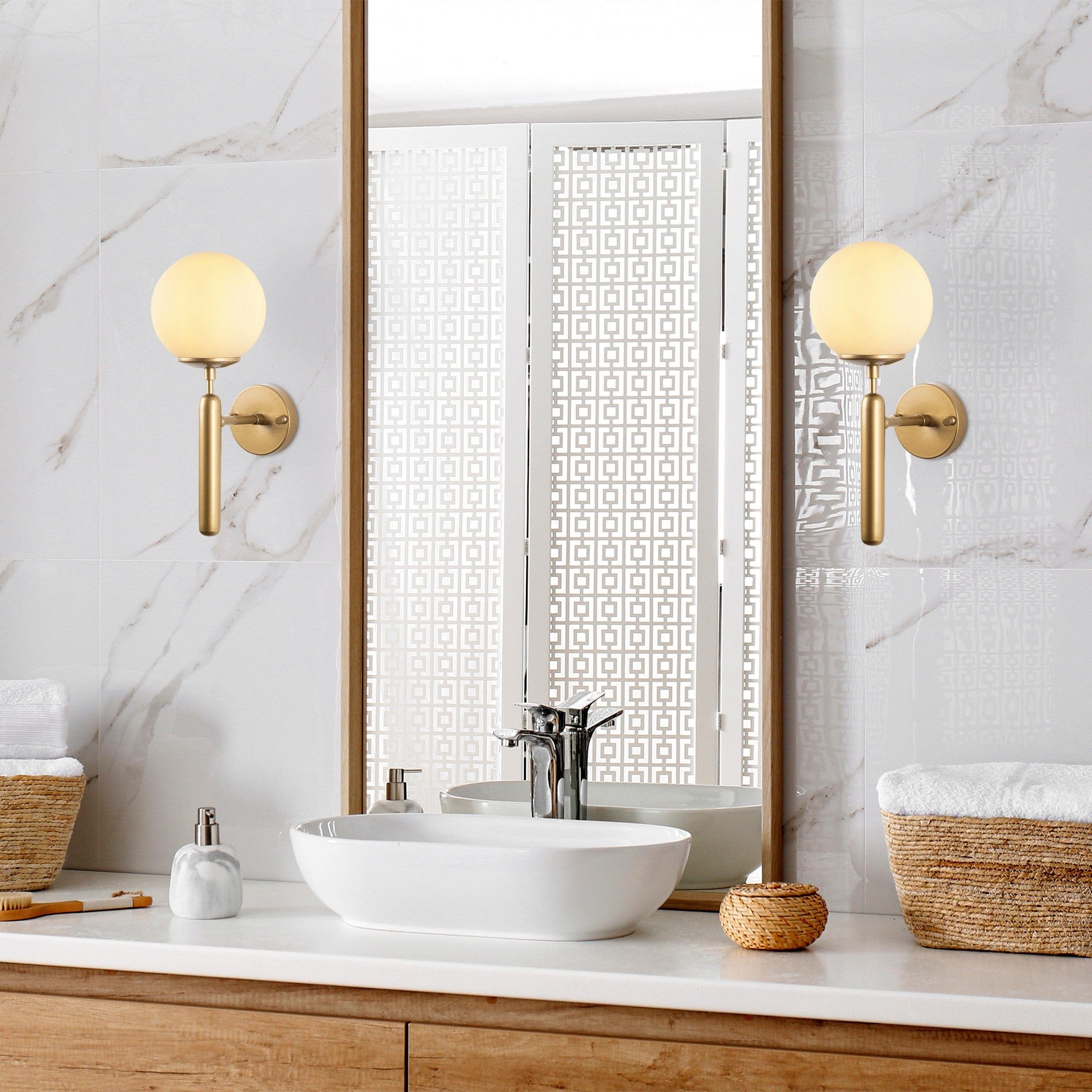 Asir Lampada da parete King 11458 Oro