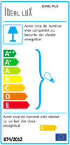 IdealLux Lampada da parete King PL5