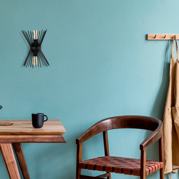 Asir Lampada da parete Kirpi 3091 Nero