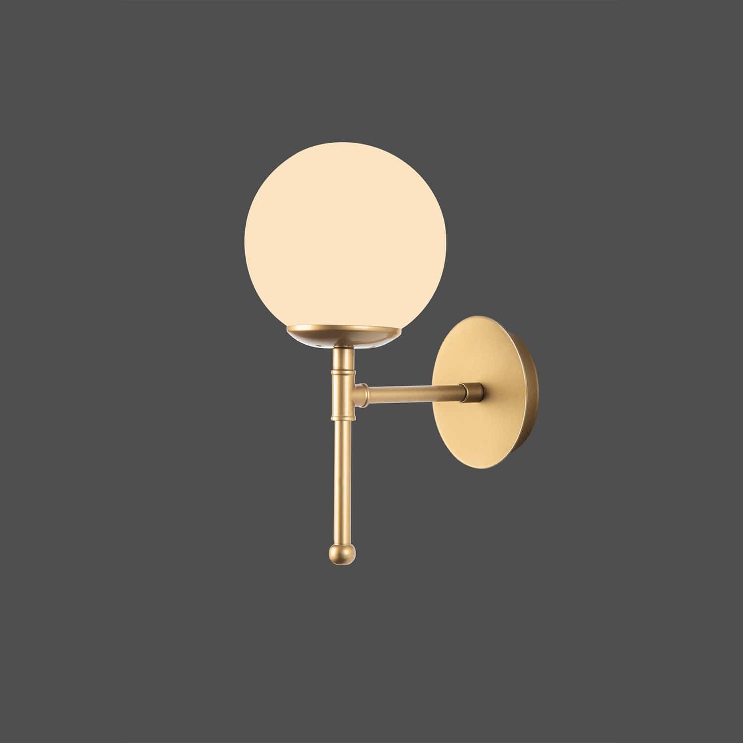 Oyo Lampada da parete Kruva Bianco