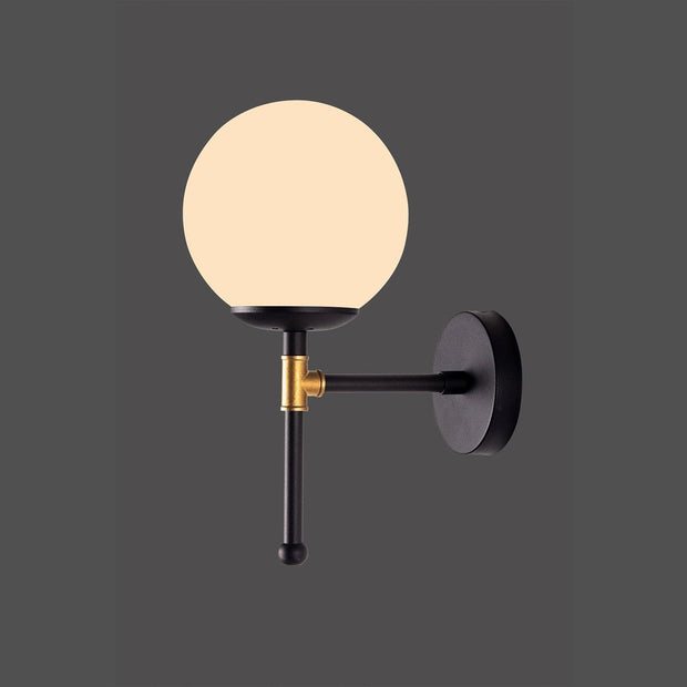 Oyo Lampada da parete Kruva Bianco e Nero