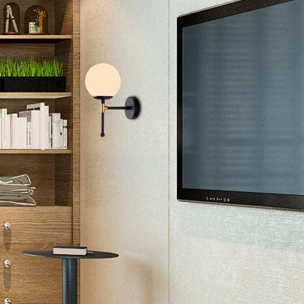 Oyo Lampada da parete Kruva Bianco e Nero