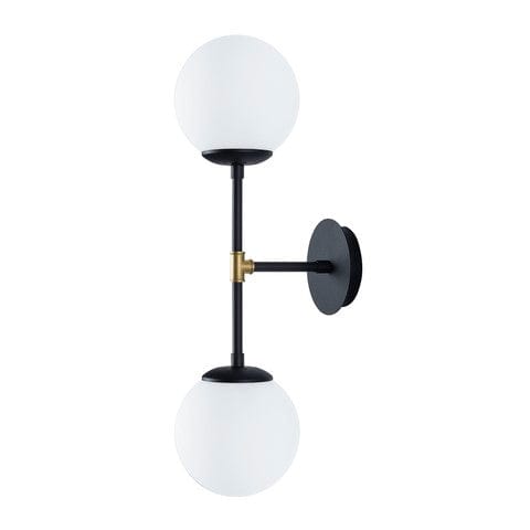 Oyo Lampada da parete Kruva Bianco e Nero