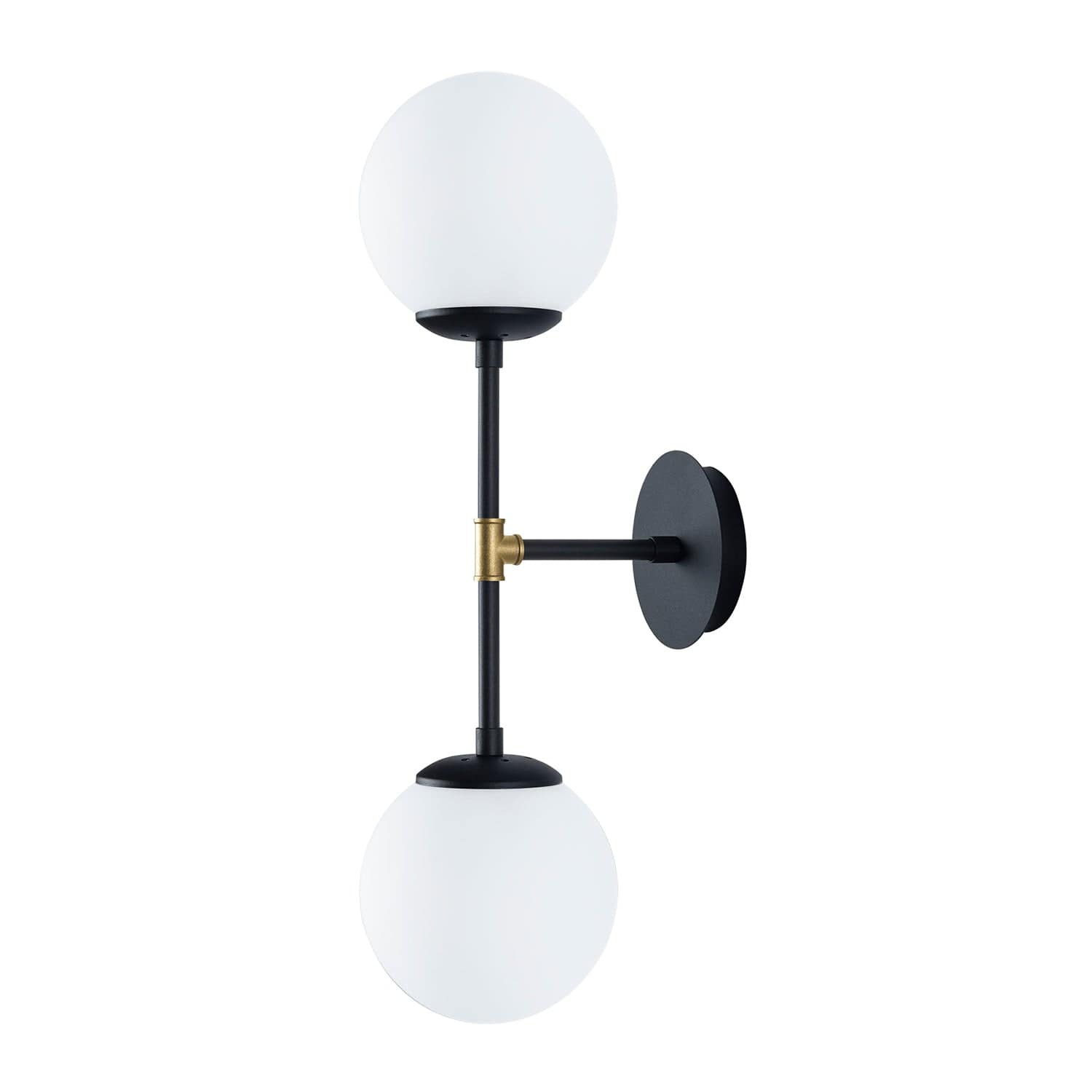 Oyo Lampada da parete Kruva Bianco e Nero