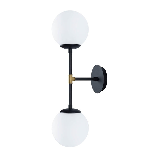 Oyo Lampada da parete Kruva Bianco e Nero