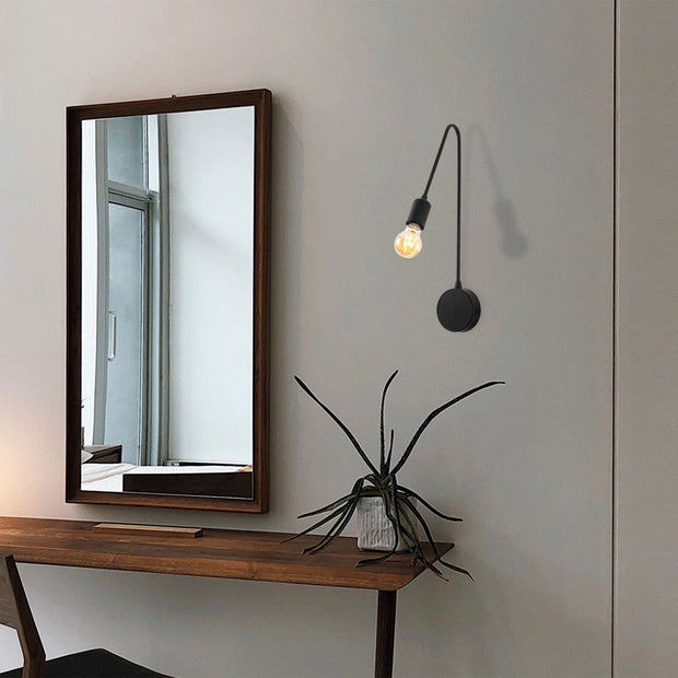 Asir Lampada da parete Kunduz 3265 Nero