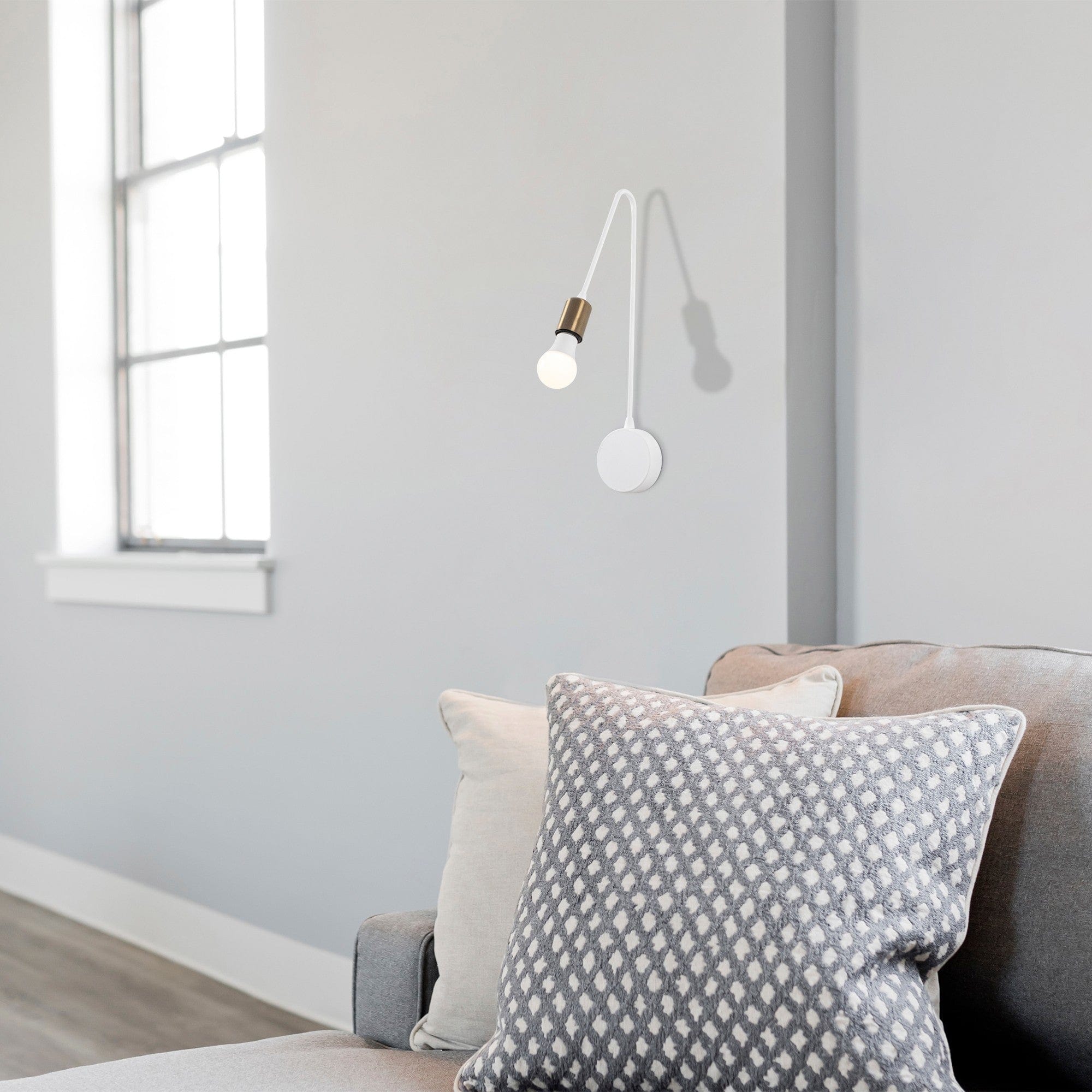 Asir Lampada da parete Kunduz 3267 Bianco