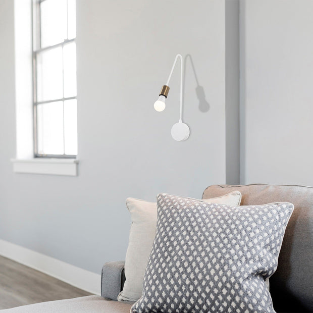 Asir Lampada da parete Kunduz 3267 Bianco