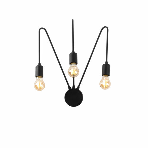 Asir Lampada da parete Kunduz 3275 Nero