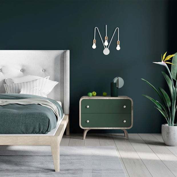 Asir Lampada da parete Kunduz 3277 Bianco