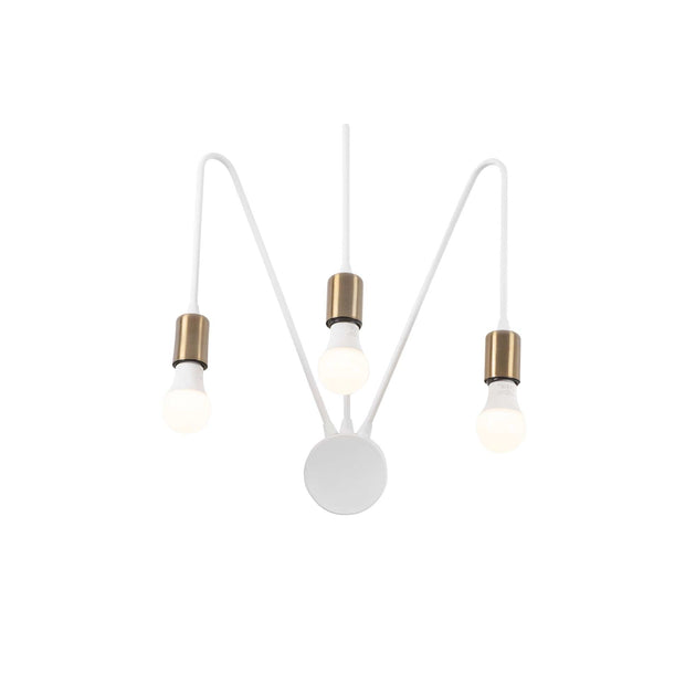 Asir Lampada da parete Kunduz 3277 Bianco