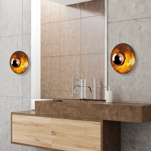 Asir Lampada da parete Kurt 13351 Rame