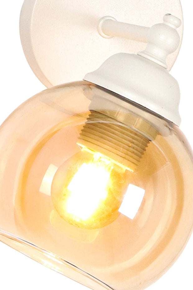 Oyo Lampada da parete Lamina Bianco