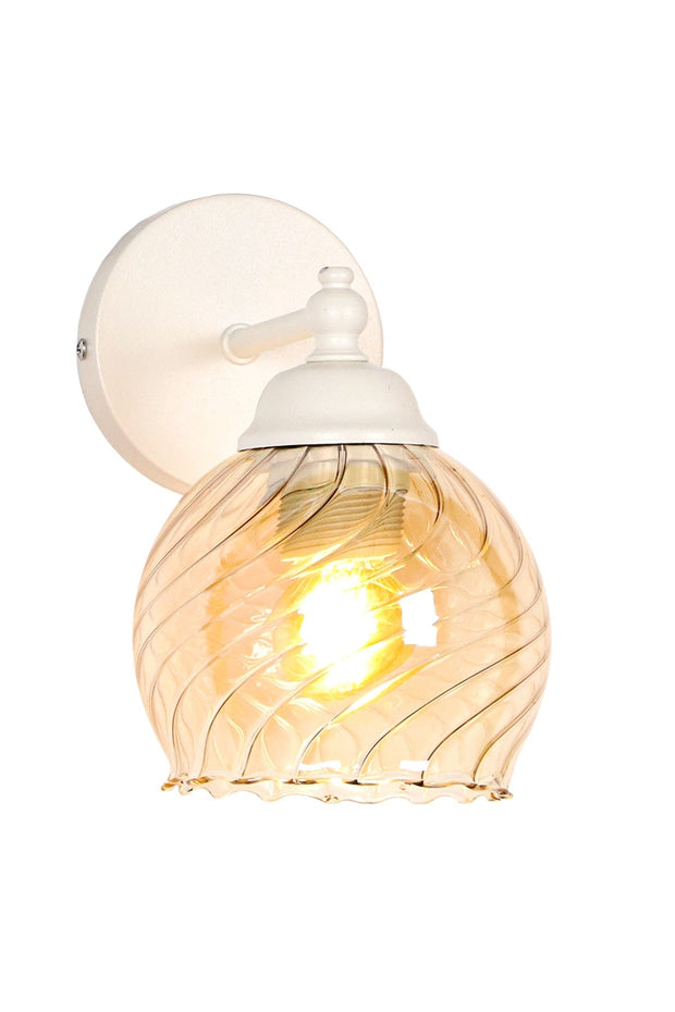 Oyo Lampada da parete Lamina Bianco