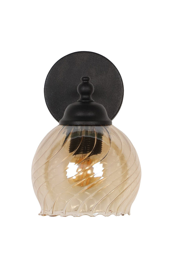 Oyo Lampada da parete Lamina Nero