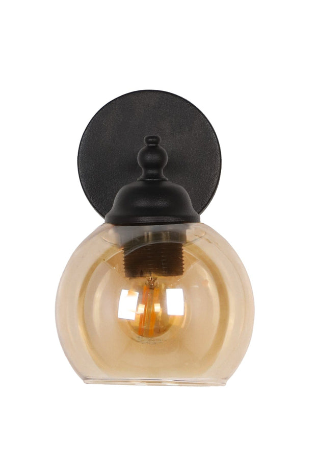 Oyo Lampada da parete Lamina Nero