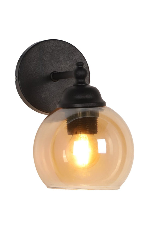 Oyo Lampada da parete Lamina Nero