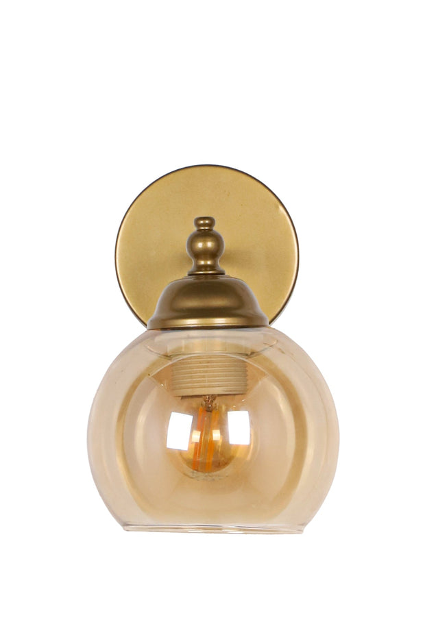 Oyo Lampada da parete Lamina Ottone