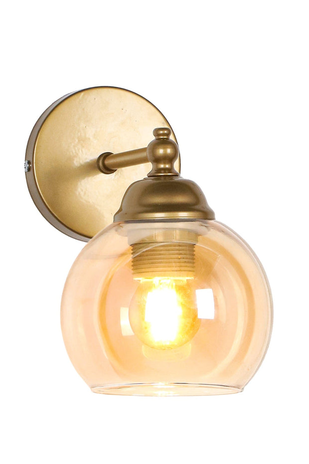 Oyo Lampada da parete Lamina Ottone